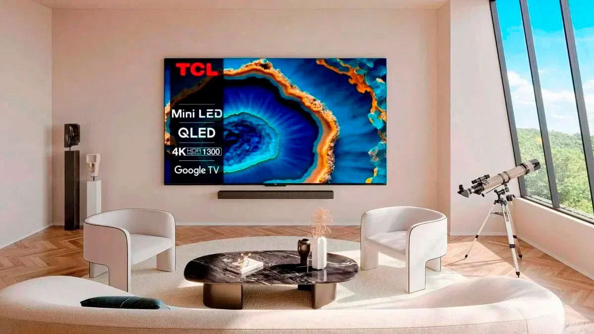 La TCL C805 de 75 pulgadas, un televisor con 1300 nits está de ofertón a un precio que no puedes dejar escapar