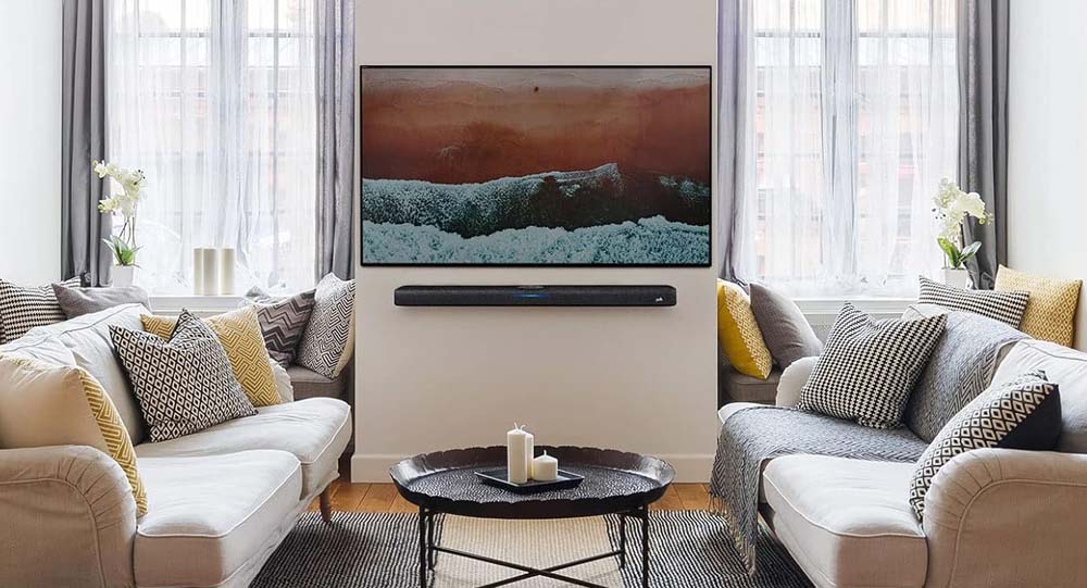 Uso de la barra de sonido Polk Audio React Sound Bar