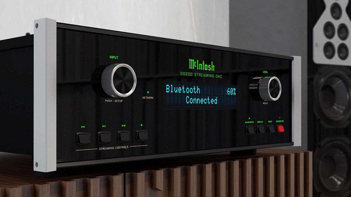 McIntosh DS2000: DAC y streaming de gama alta al estilo McIntosh