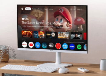 MSI MD272UPSW, el primer monitor inteligente de MSI es una pantalla 4K con Google TV integrado