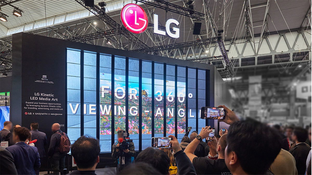 Repasamos todas las novedades que LG presentó en ISE 2025: MicroLED, Kinetic LED y mucho más