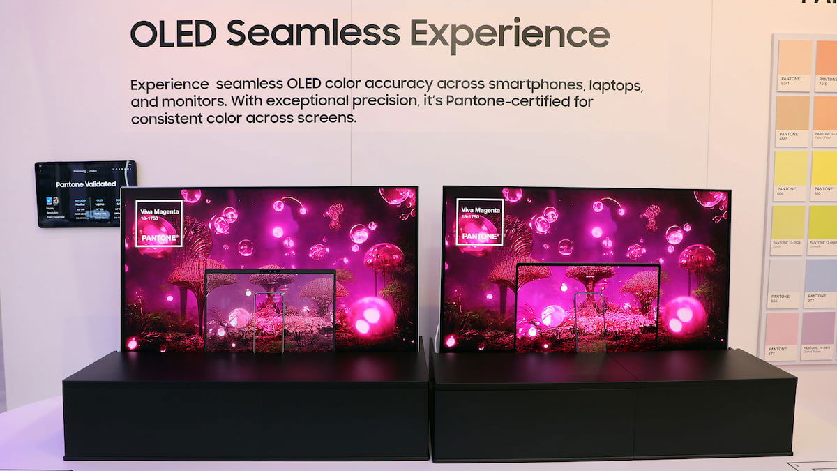 Dos monitores QD-OLED que parecen uno solo: Samsung reduce los biseles al mínimo 