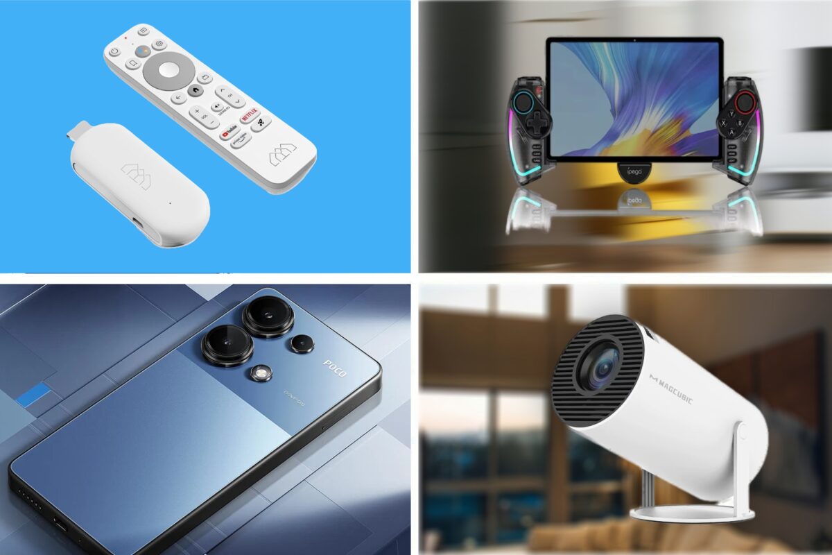 Homatics 4K TV Stick, POCO M6 Pro y más con descuentos locos en el Warm-Up de AliExpress