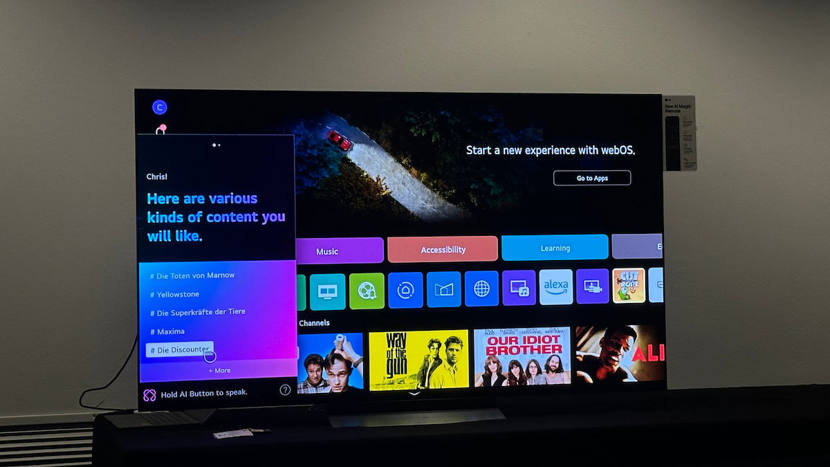 Así es webOS 25: LG lleva la inteligencia artificial a otro nivel en su nuevo sistema de Smart TV