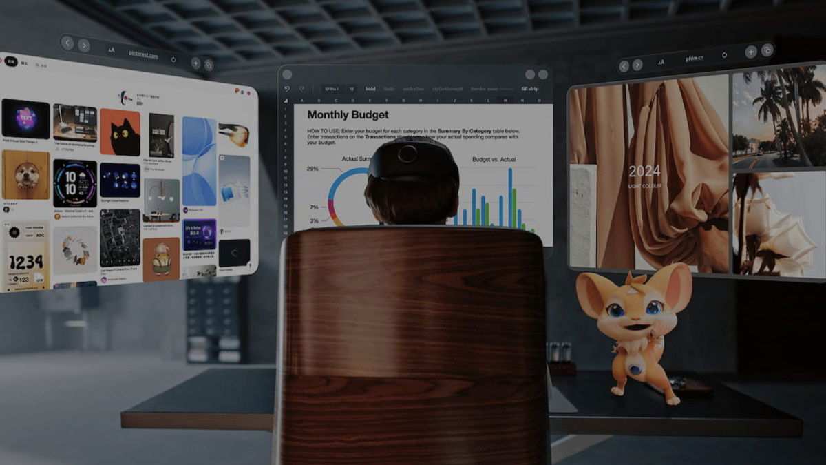 Cascos realidad aumentada micro-OLED que supera en resolución a los de Apple
