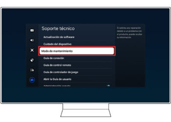 Cómo realizar el mantenimiento de tu televisor Samsung: almacenamiento, caché, detección de problemas y más