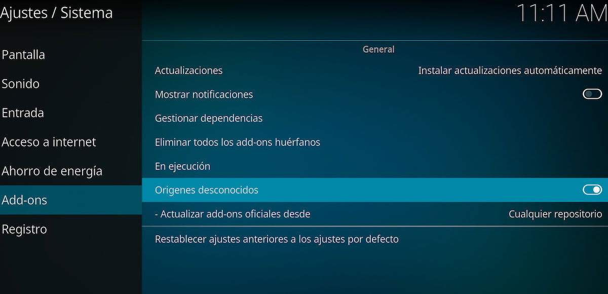 Cómo ver todas tus plataformas de streaming desde Kodi