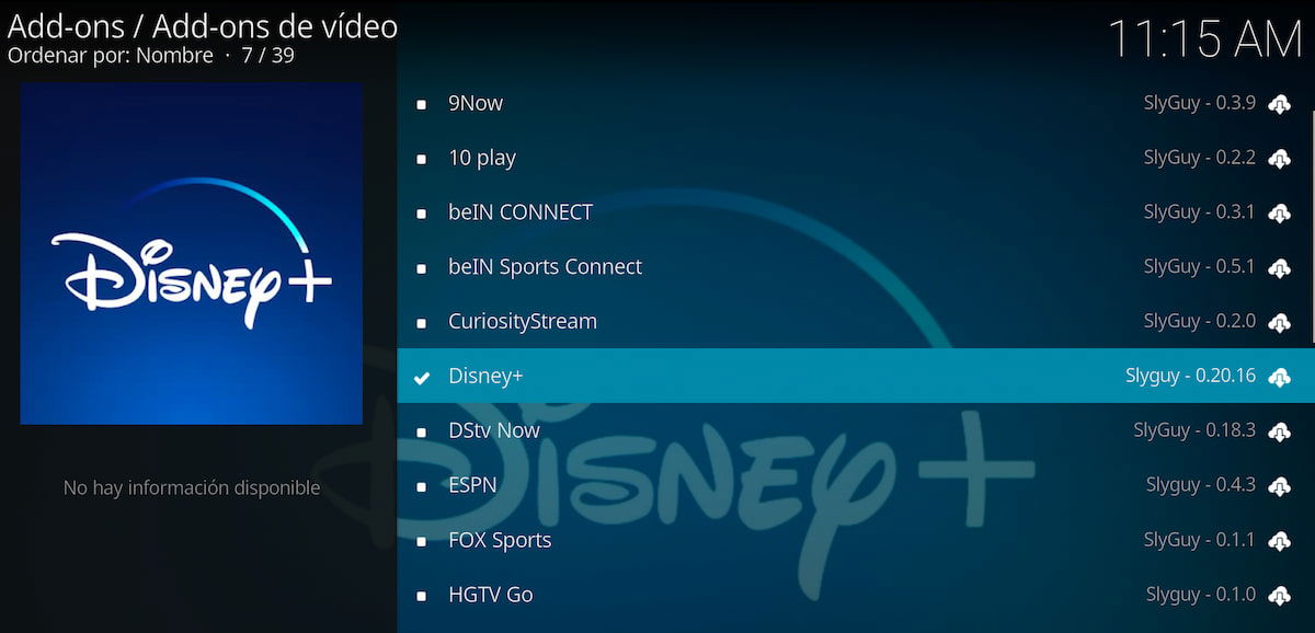 Cómo ver todas tus plataformas de streaming desde Kodi