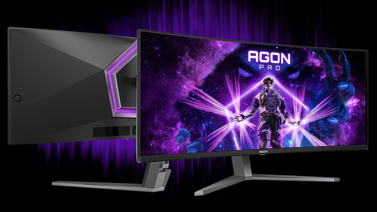 Disfruta de calidad QD-OLED con el monitor curvo AOC Agon Pro AG346UCD con una oferta irrechazable