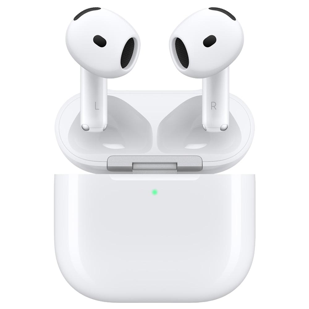 Auriculares AirPods 4 de color blanco