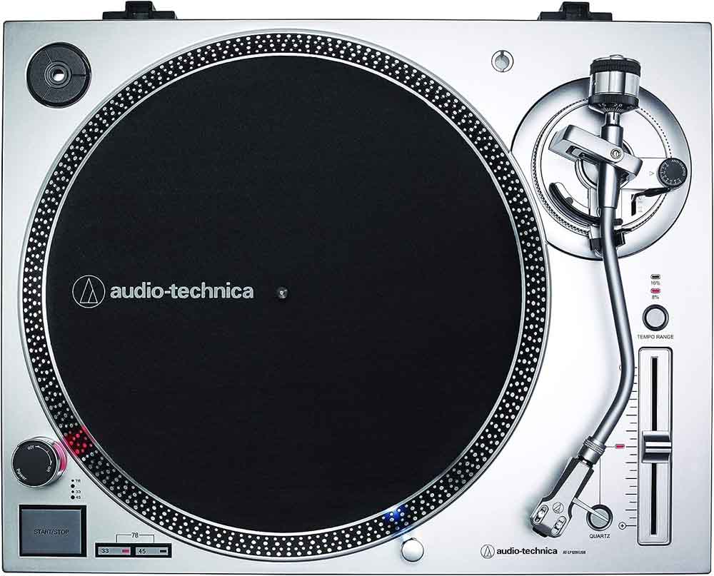 Plato del Audio-Technica LP120XUSBSV