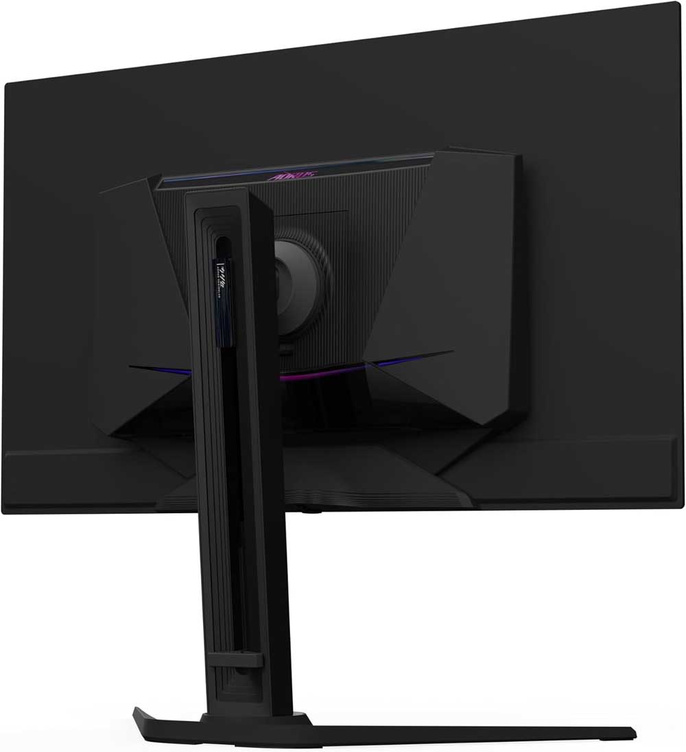 Trasera del monitor Gigabyte AORUS FO32U2