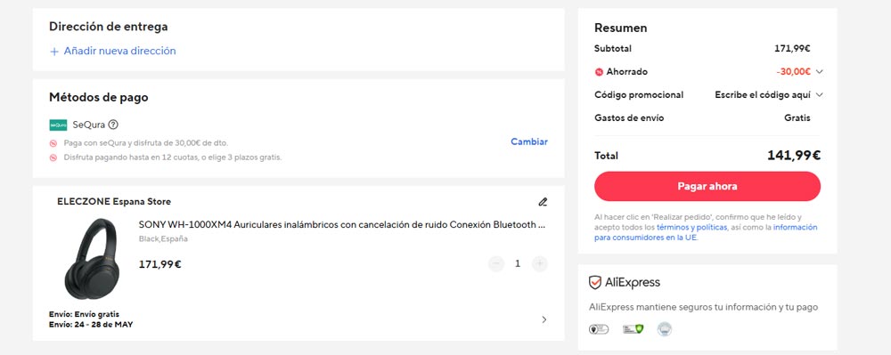 Ofertas por los Sony WH-1000XM4