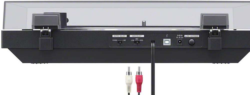Conexiones del Sony PS-LX310BT