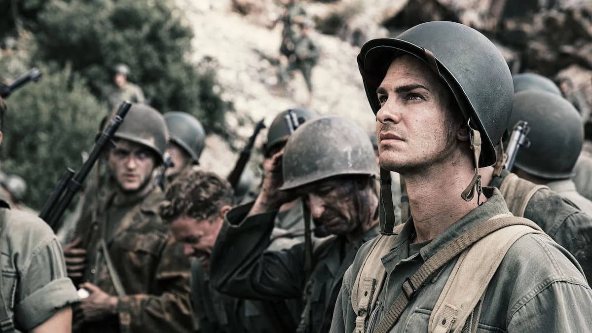 Andrew Garfield película bélica
