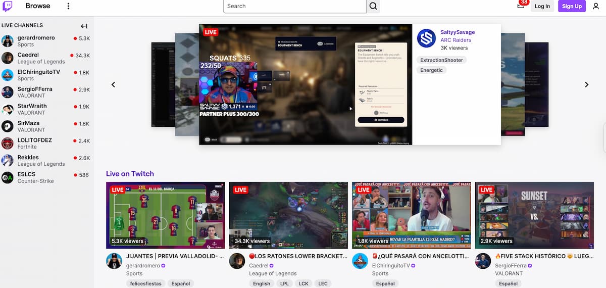 Cómo ver Twitch en tu televisor
