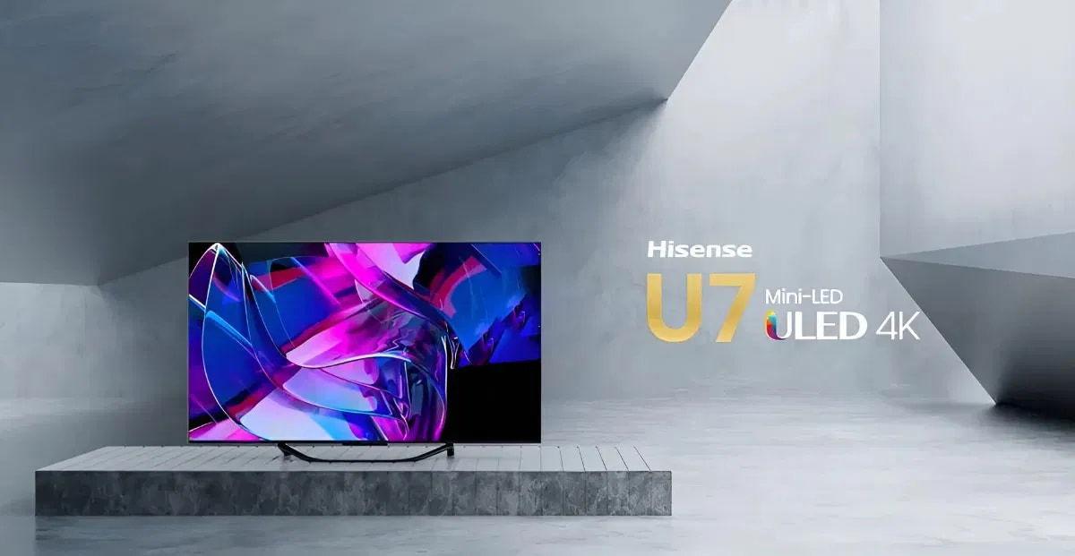 La Hisense U7KQ de 75 pulgadas, un televisor Mini LED con 1000 nits se pone a tiro con esta ofertaza
