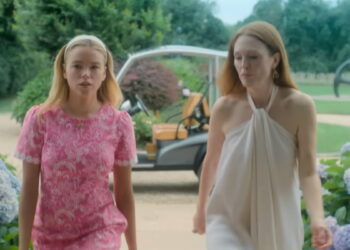 Julianne Moore, Meghann Fahy y Milly Alcock forman un trío en disputa en el nuevo estreno de Netflix