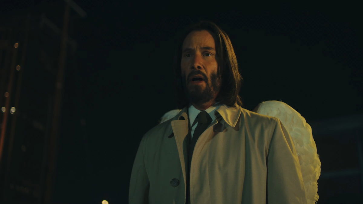 Keanu Reeves ángel en 'Good Fortune'