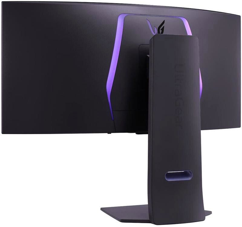 Trasera del monitor LG UltraGear 34GS95UE