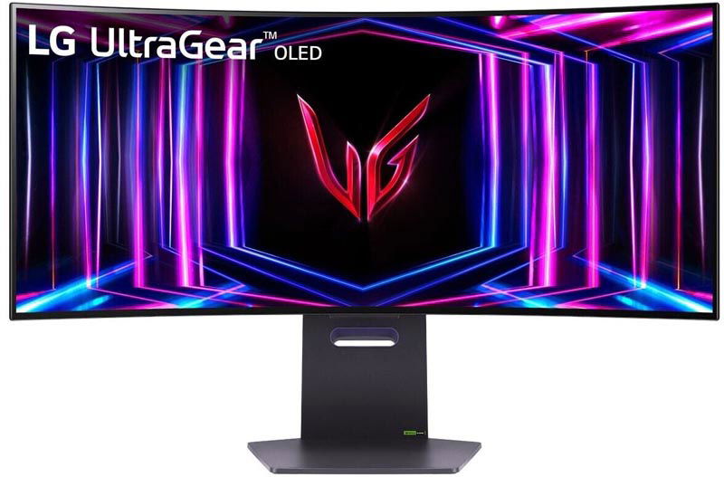 Frontal del monitor LG UltraGear 34GS95UE
