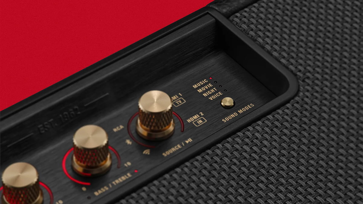 ¡Marshall se lanza a por Sonos con su primera barra de sonido! Y ojo… que va muy en serio