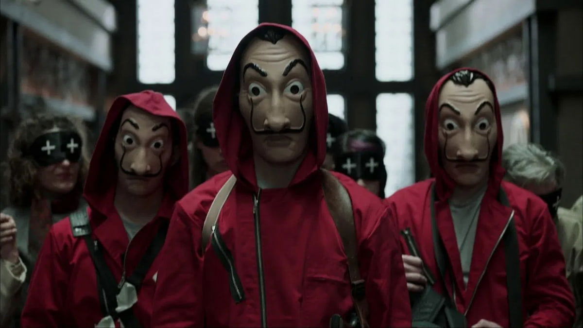 La Casa de Papel - Mejores series españolas de Netflix