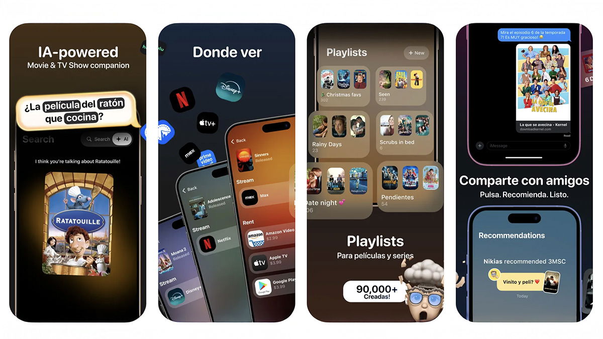 ¿No sabes qué ver? Kernel lo adivina, lo encuentra y te lo pone en pantalla