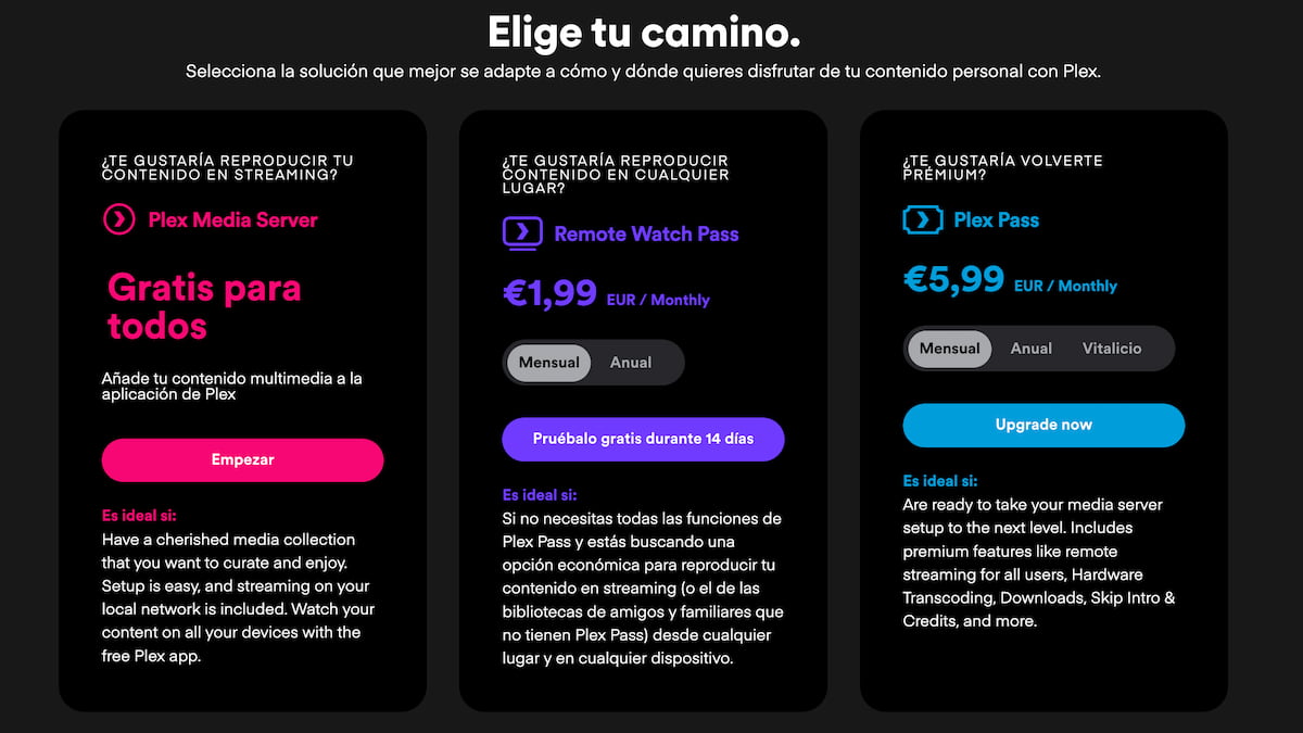 Plex cambia las reglas: ya no puedes ver tu contenido remotamente sin pagar