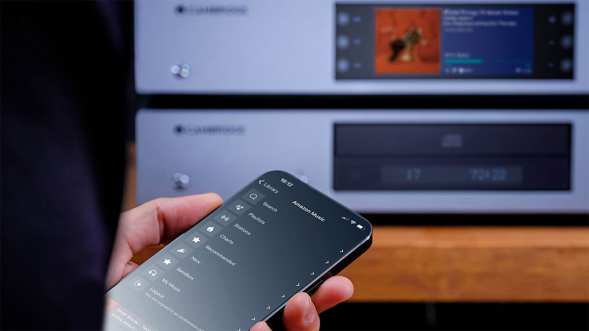StreamMagic, la app de Cambridge Audio, se pone al día con Amazon Music, compensación de sala y otras novedades