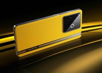 realme GT 7T amarillo