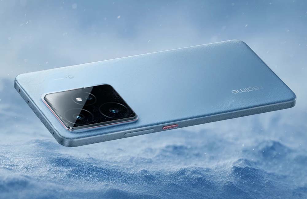 Trasera del realme GT 7T