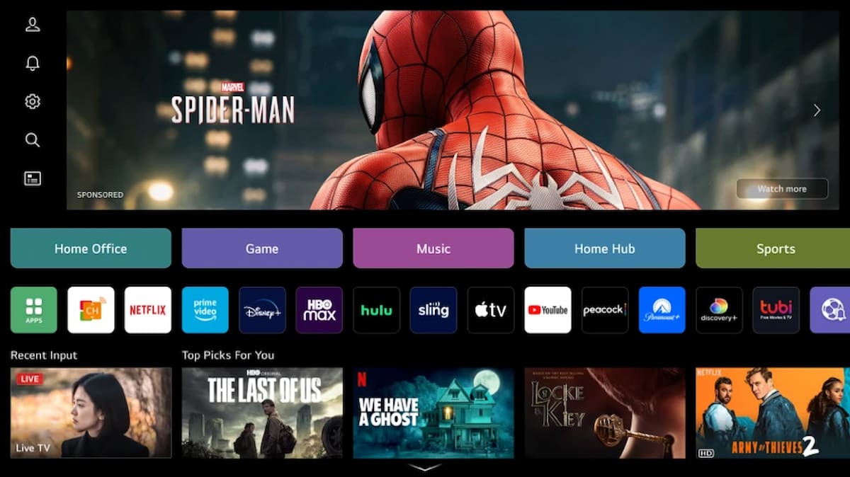 Cómo acceder a tu app favorita con solo un click en tu televisor LG con webOS