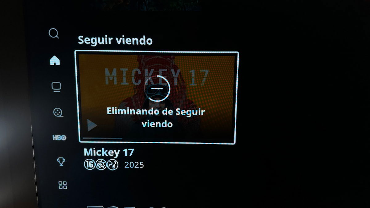 Esto es lo que hago para quitar el contenido que no me interesa de 'seguir viendo' en Max