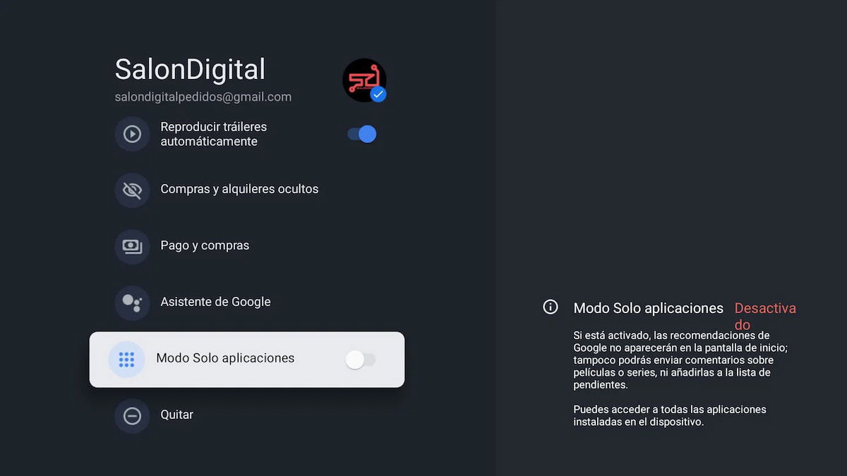 Mis padres se liaban con la Smart TV. Activé esta opción y ahora todo es más fácil