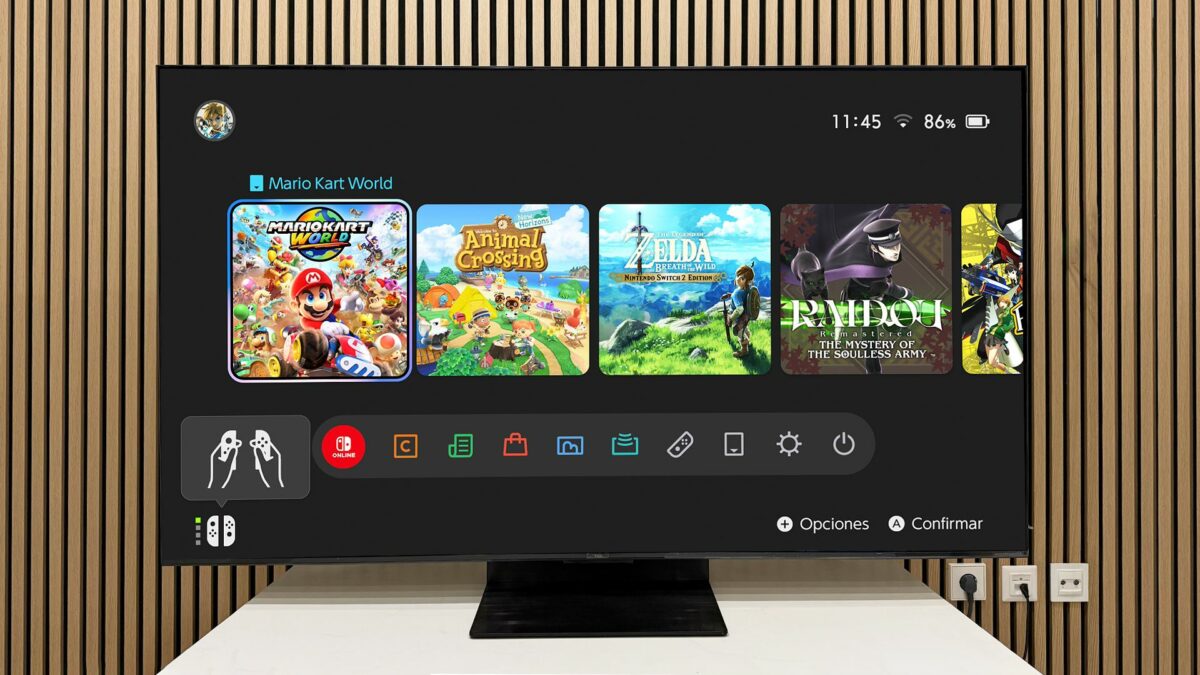 Guía para configurar el HDR de la Nintendo Switch 2 de forma perfecta en tu televisor