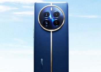 realme 12 Pro Plus de color azul