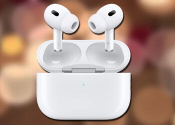 Apple AirPods Pro 2 con fondo