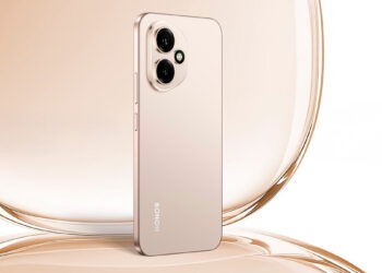 Honor 400 5G con fondo de burbuja