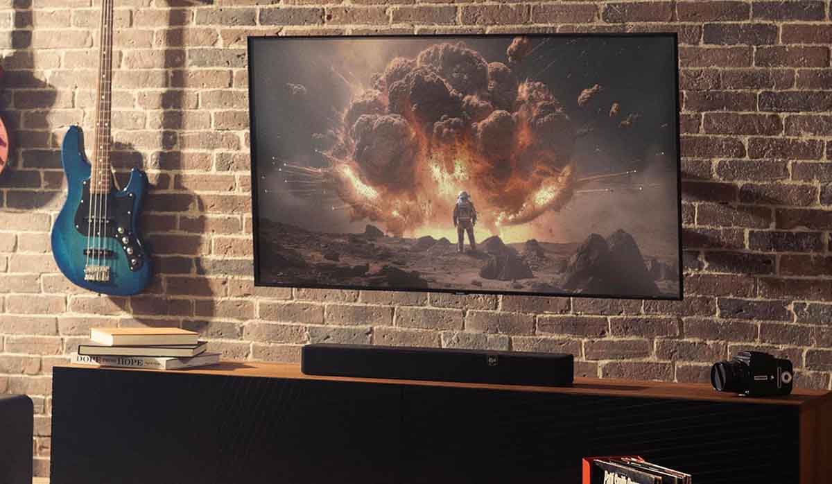Uso de la barra de sonido Klipsch Flexus Core 100
