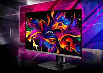 MSI MAG 271QPX con fondo