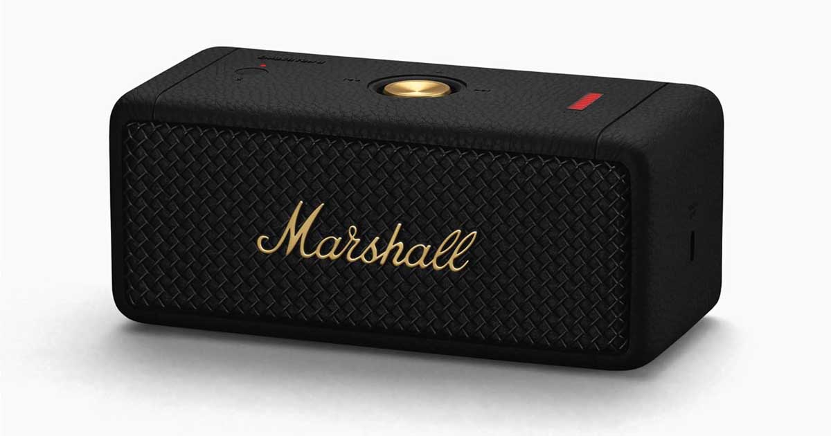 Marshall Emberton II de color negro