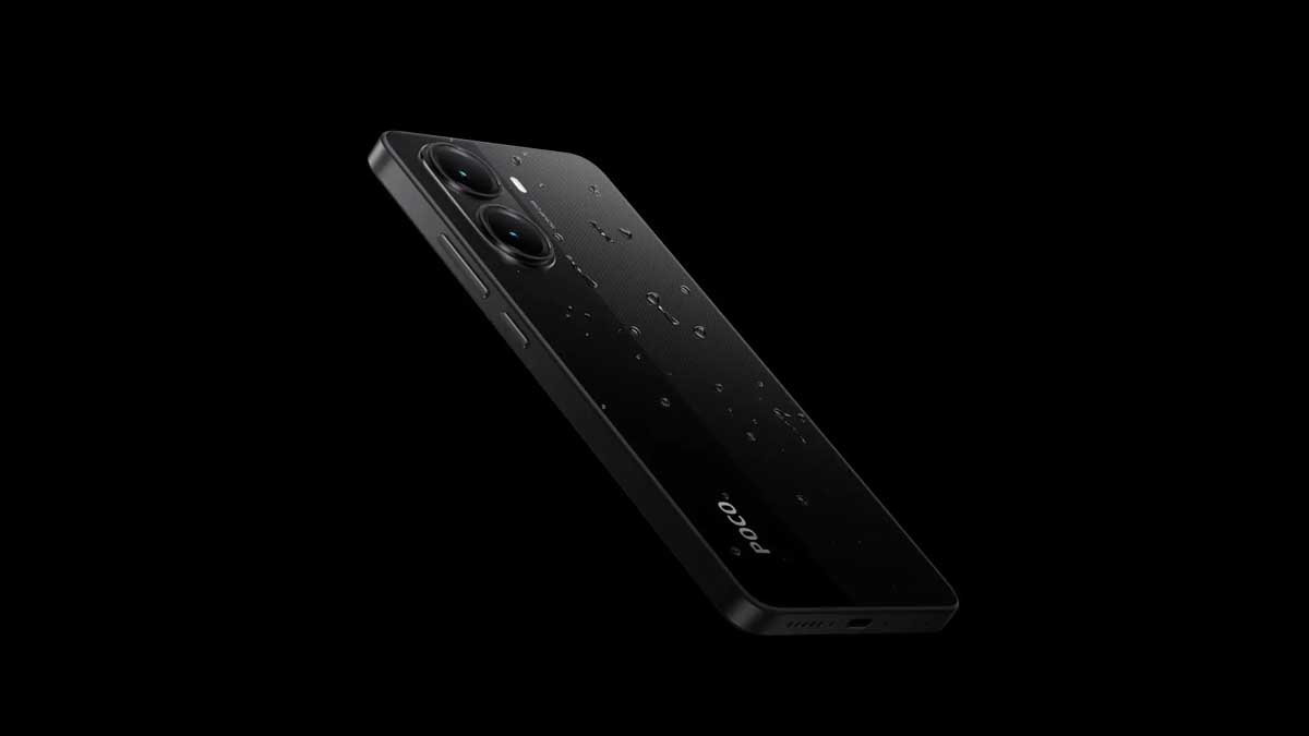 POCO X7 Pro mojado
