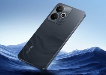 realme 14T 5G con fondo