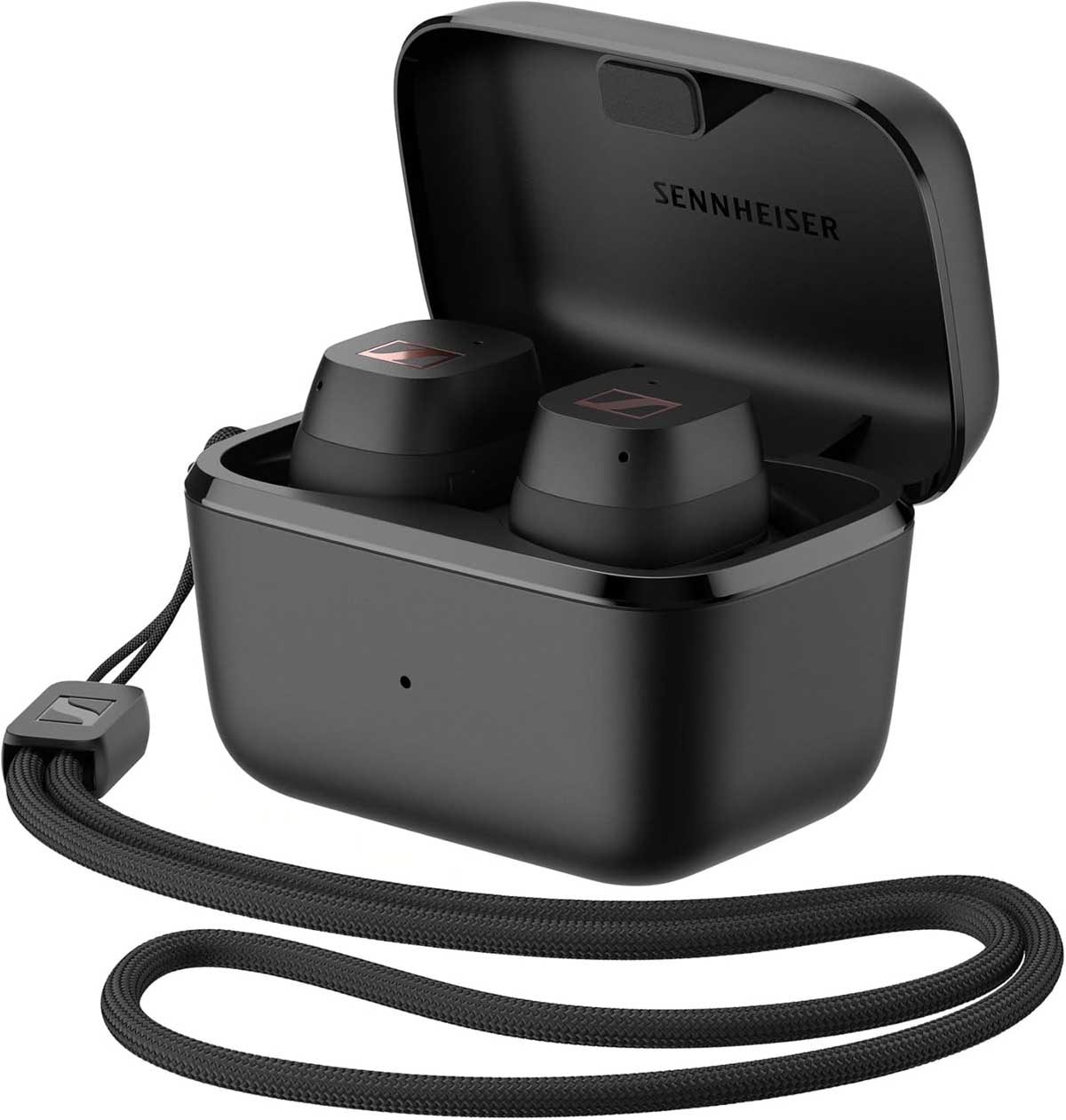 Sennheiser Sport True Wireless de color negro