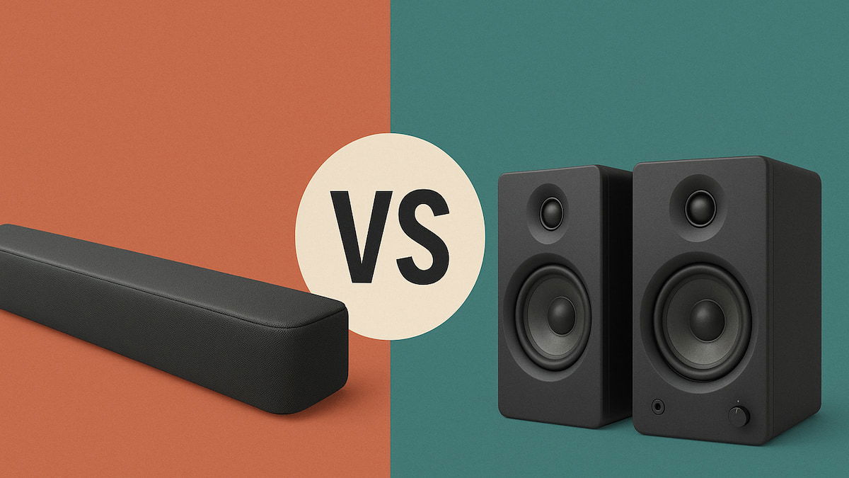 Altavoces activos vs barras de sonido: ¿cuál te conviene más para ver cine, jugar o escuchar música?