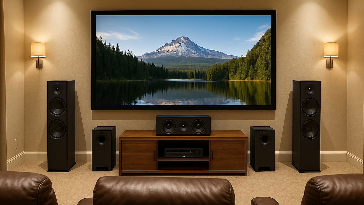 ¿Puedo usar dos altavoves centrales en mi sistema de cine en casa? ¿Tiene sentido?