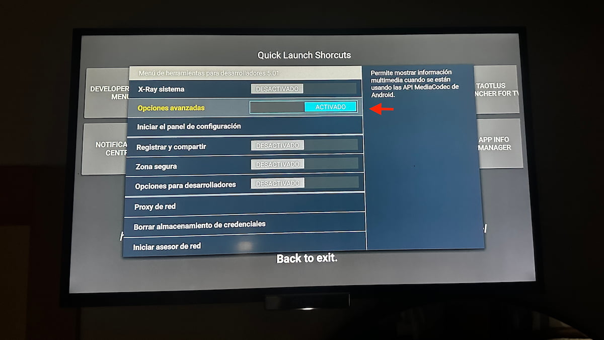 Cómo ver la resolución real del vídeo en Prime Video (y en cualquier otra app) en Fire TV