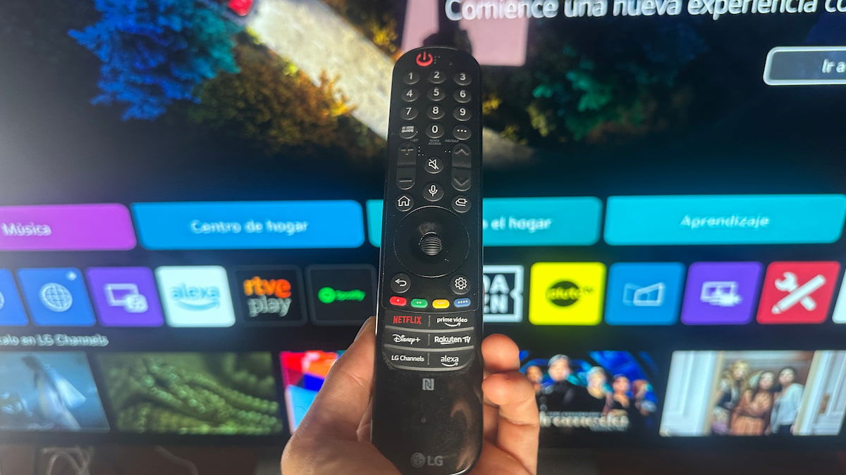 Así puedes vincular y desvincular tu Magic Remote de tu televisor LG con webOS