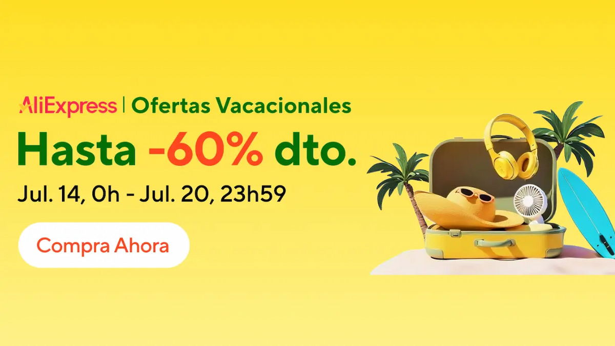 Las Ofertas Vacacionales de AliExpress llegan con ganas de destrozar todos los precios